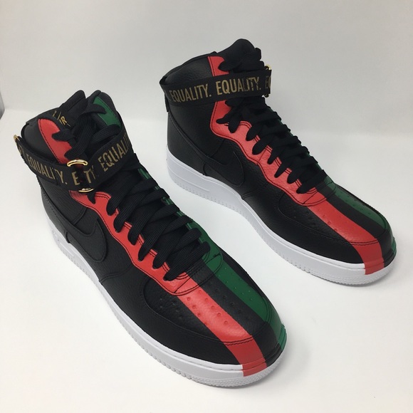 nike air force one high bhm